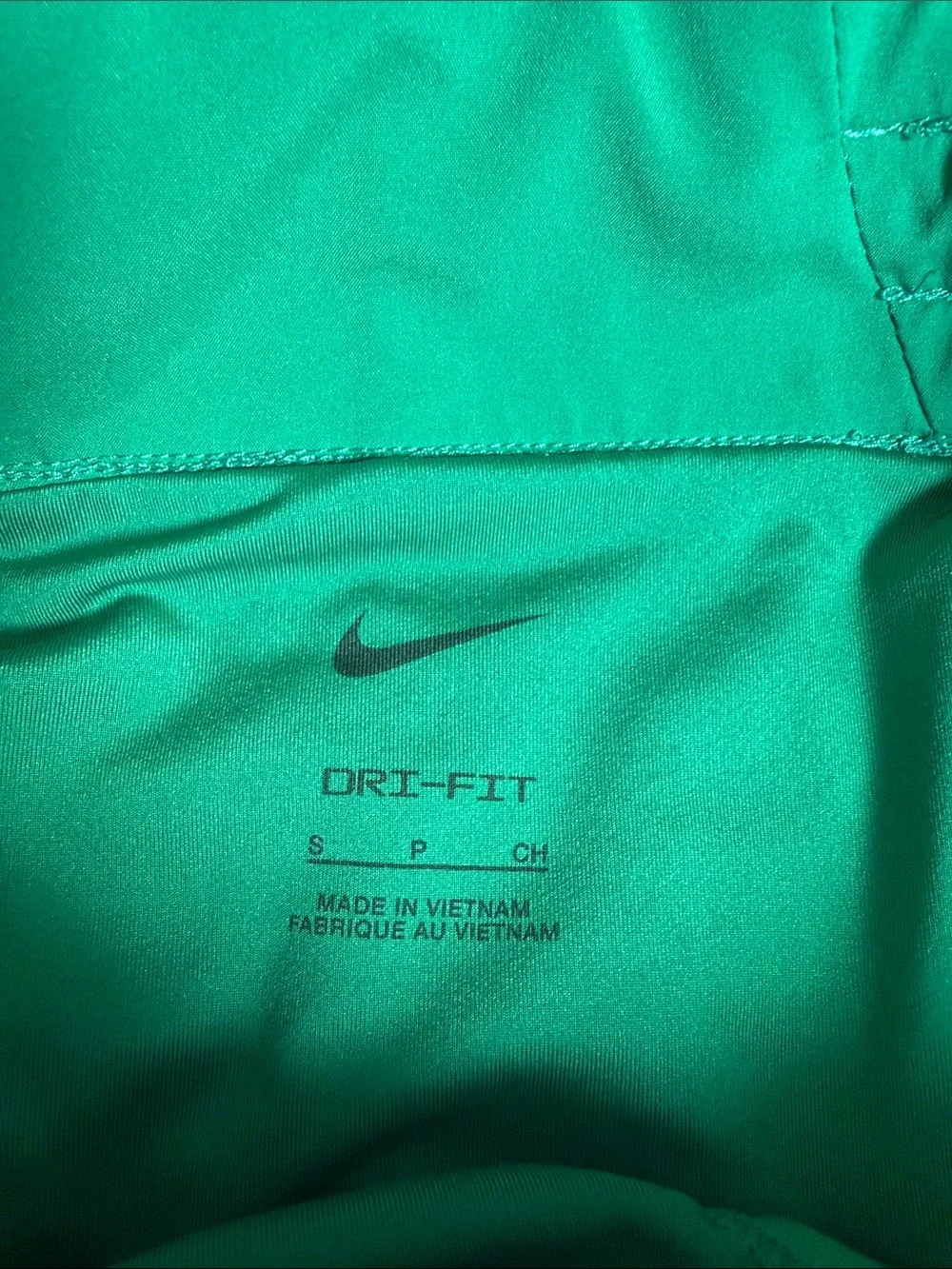 Nike Women's Green lined Running Shorts